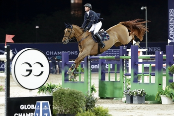 Ben Maher & Explosion W finish 2nd in LGCT Doha Grand Prix by narrow margin